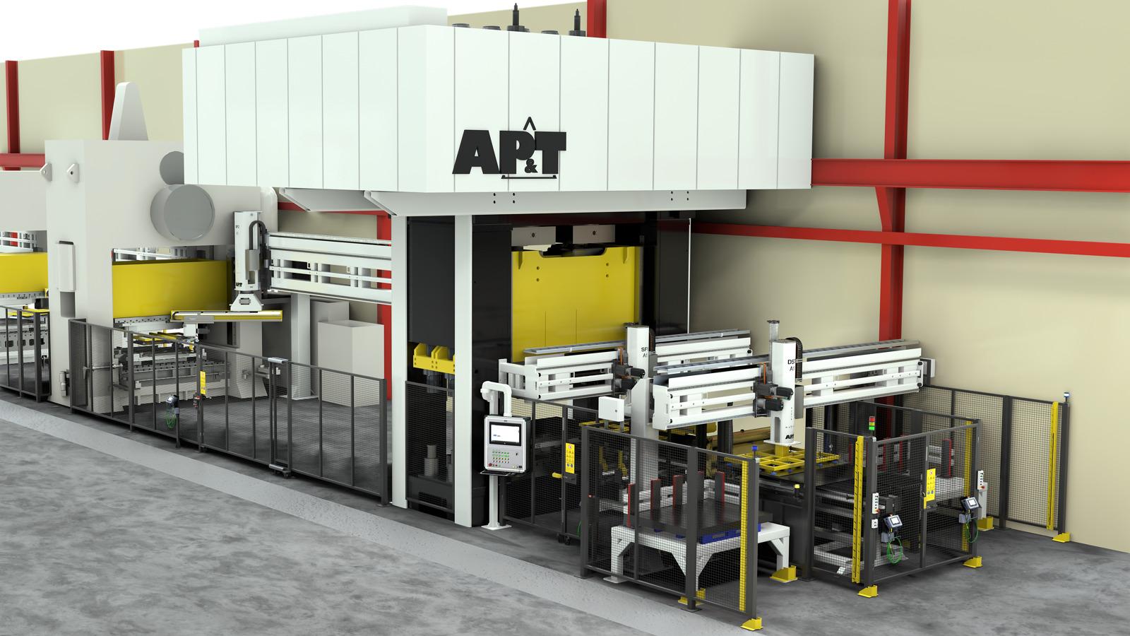 Bobcat’s new production line in Gwinner, North Dakota, USA includes AP&T's energy-efficient servohydraulic press and automation equipment. The order also includes line integration, operator training and support. 